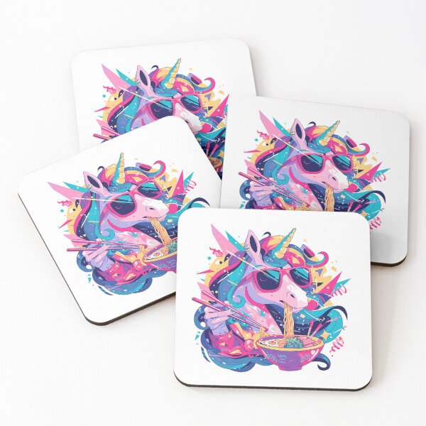 Item preview, Unicorn Eating Ramen designed and sold by PeelZinc.