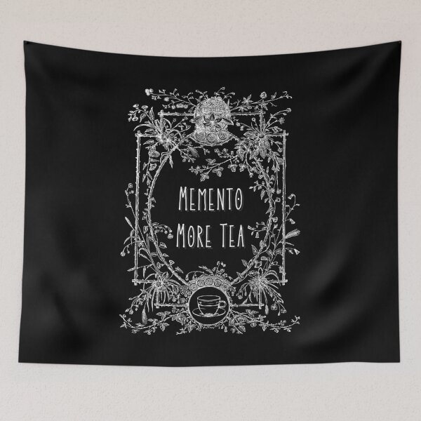 Item preview, Memento More Tea Pun designed and sold by SpiralBalloon.