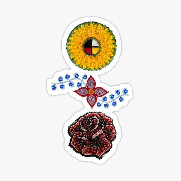 Item preview, Beadwork Trio designed and sold by Boozhoo.