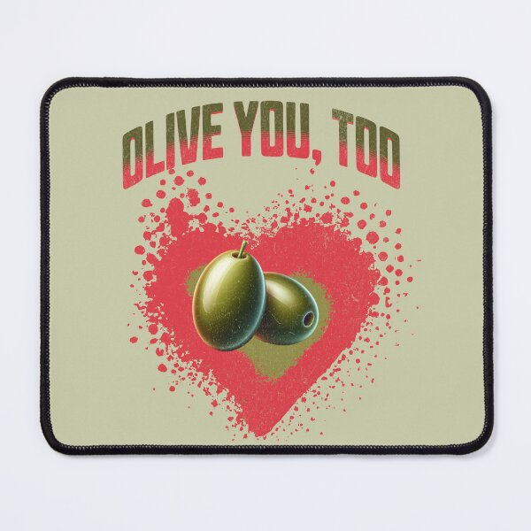 Item preview, Olive You, Too designed and sold by TravelingPlateS.