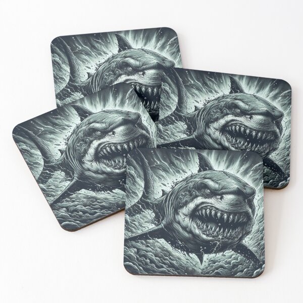 Item preview, Jaws of the Deep: A Shark's Embrace designed and sold by TDKCustoms.