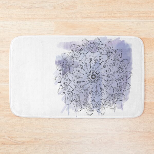 Item preview, Lavender inkstain bloom designed and sold by DruidOcelotArt.