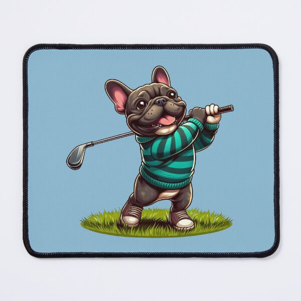 Item preview, Golfing French Bulldog designed and sold by Digital Spurs.