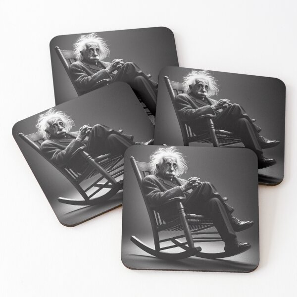 Item preview,  Albert Einstein designed and sold by sevenmountains.