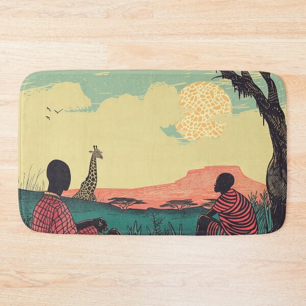 Item preview, Kenya Digital Illustration designed and sold by ComicsFactory.
