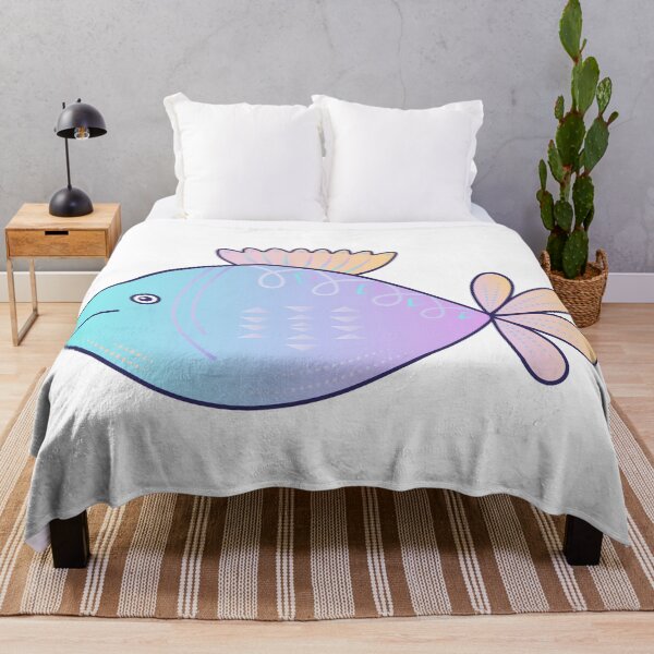 Item preview, Cute fish, gradient illustration designed and sold by OM-lova.
