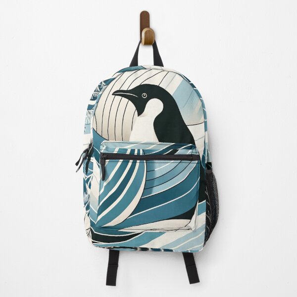 Item preview, Creamy Sky Blue Penguin In The Ice Winter Forest designed and sold by PenguinForests.