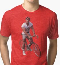 Arnold on a Bike Tri-blend T-Shirt