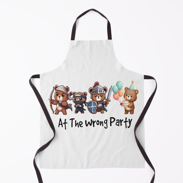 Item preview, At The Wrong Party designed and sold by TeddybearClub.