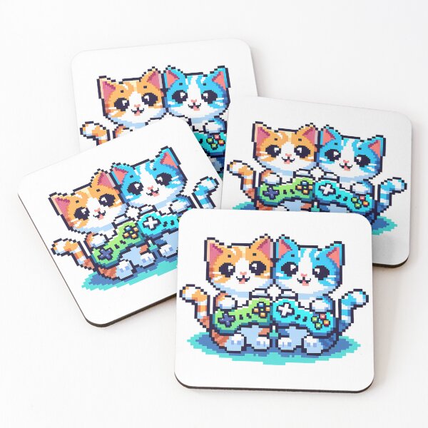 Item preview, Cats and Gaming designed and sold by PeelZinc.