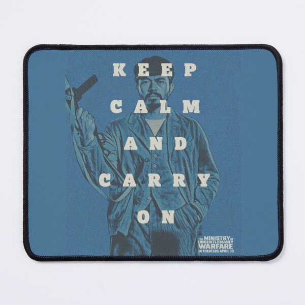 Item preview, keep calm and carry on blue henry golding designed and sold by MechanicalART.