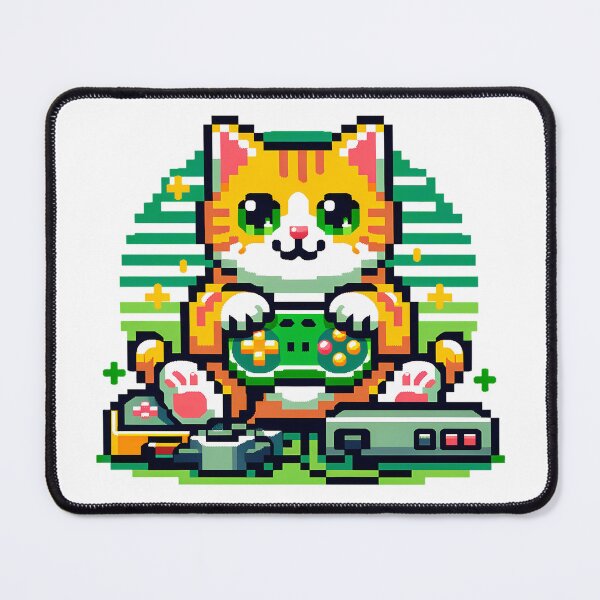 Item preview, Cats and Gaming designed and sold by PeelZinc.