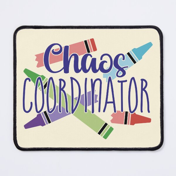 Item preview, Chaos Coordinator designed and sold by Jurassic Graphics.