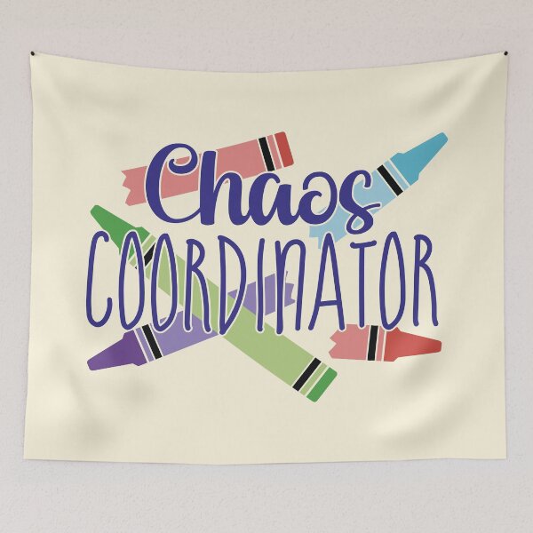 Item preview, Chaos Coordinator designed and sold by Jurassic Graphics.