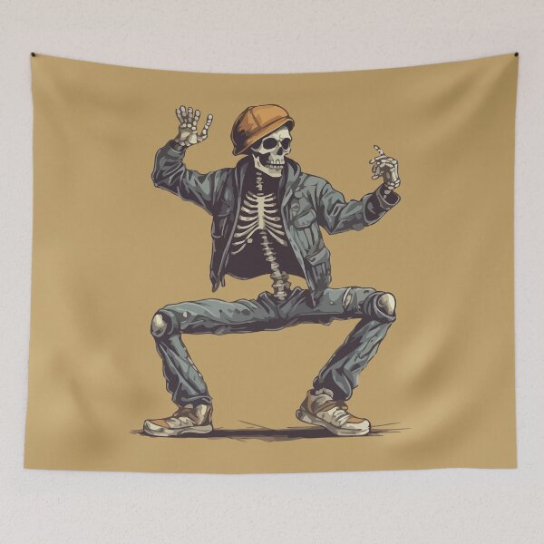 Item preview, Hip Hop dancing Skeleton  designed and sold by Amir Faysal.
