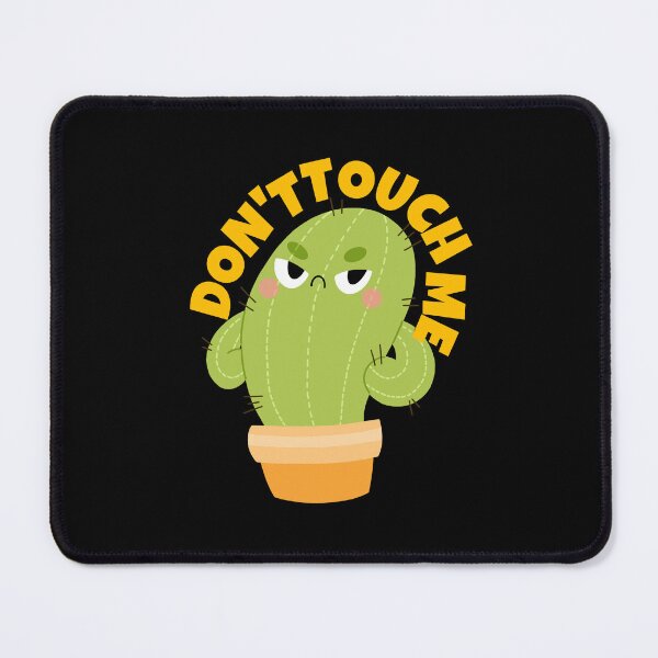 Item preview, Don't Touch Me Cute Grumpy Cactus designed and sold by ricricswert.