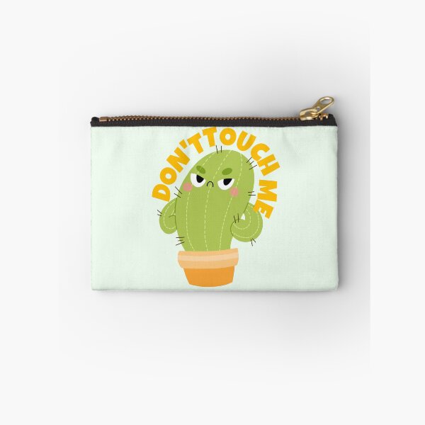 Item preview, Don't Touch Me Cute Grumpy Cactus designed and sold by ricricswert.