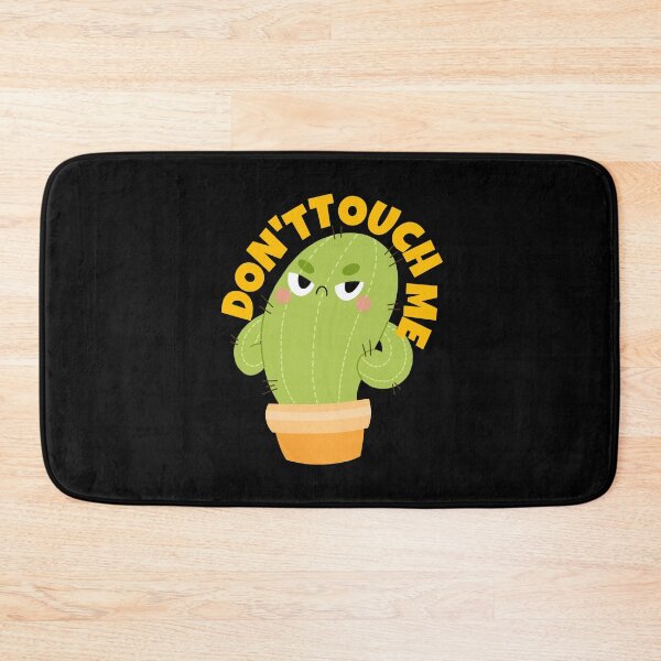 Item preview, Don't Touch Me Cute Grumpy Cactus designed and sold by ricricswert.