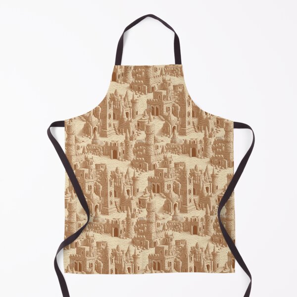 Item preview, Vintage Sandcastles Beach Pattern designed and sold by tsuttles.