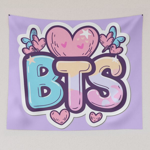 Item preview, Cute pastel BTS designed and sold by jaofnn.
