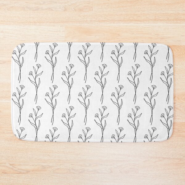 Item preview, Flower Line Art | Elegant Intertwining Wildflower Bouquet designed and sold by RachelFCreative.
