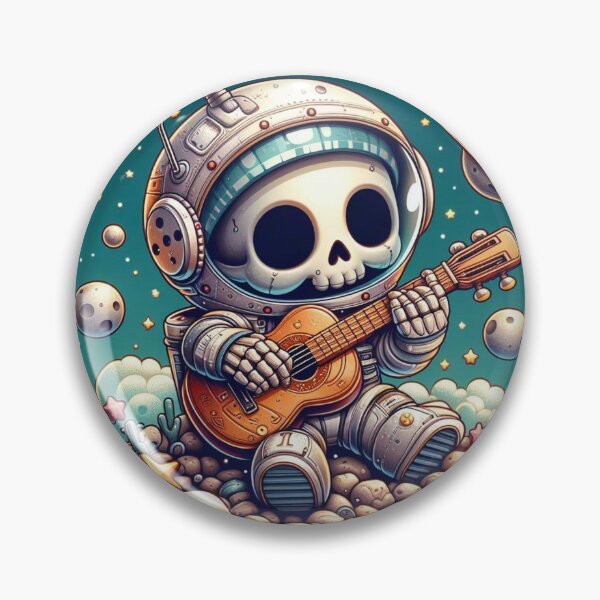 Item preview, Cosmic Serenade: Skeleton Astronaut's Jam Session designed and sold by TDKCustoms.