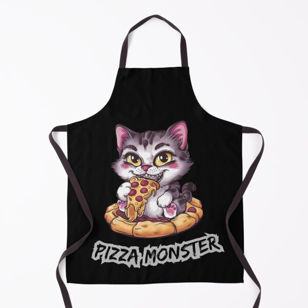 Item preview, Pizza Monster Cat 3 designed and sold by Psycho-Crazy.