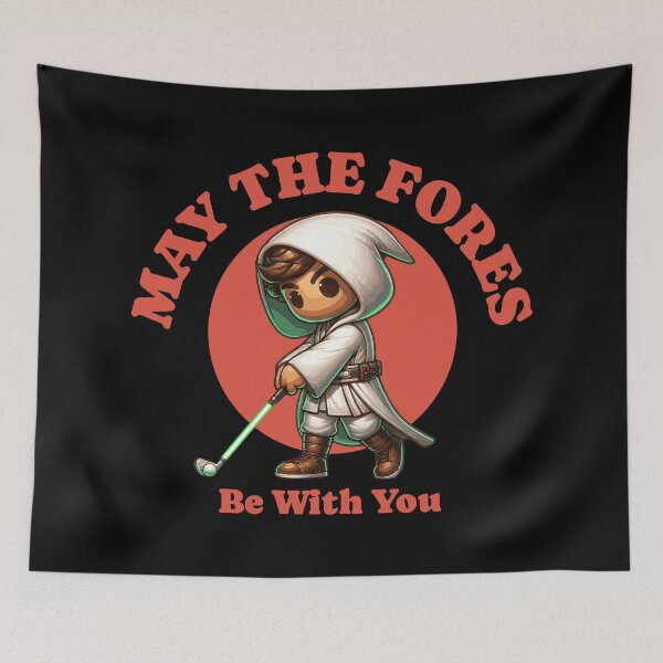 Item preview, May The Fores Be With You Golfer designed and sold by raymondjmcd.