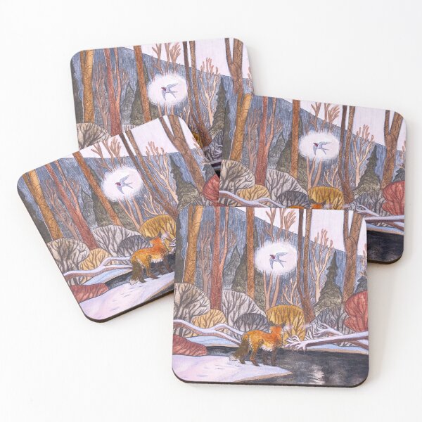 Item preview, The Fox and Swallow designed and sold by Diamond-Lil.