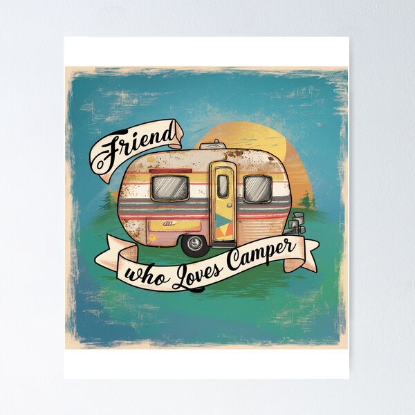 Item preview, Camper Enthusiast Companion: Exploring Together designed and sold by Colorful-Garden.