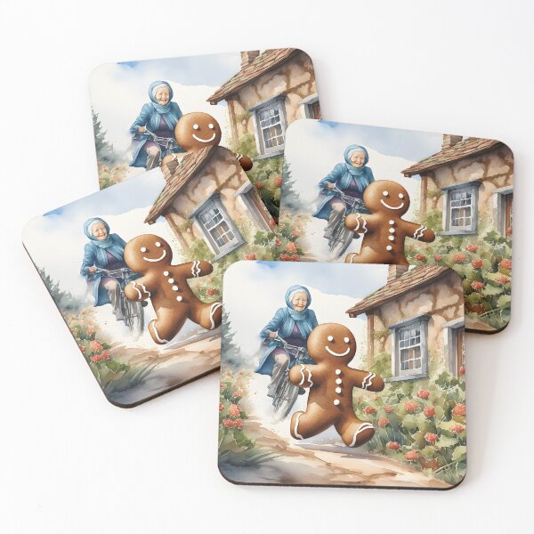 Item preview, The Gingerbread Man Race designed and sold by Artekinium.
