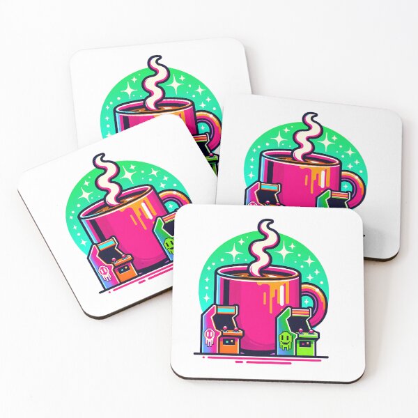Item preview, Coffee and Gaming, designed and sold by PeelZinc.