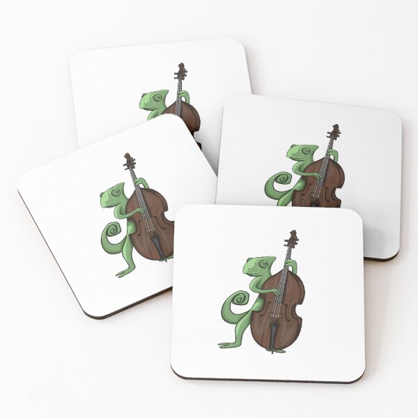 Item preview, Chameleon Playing the Bass designed and sold by Jrxt64.