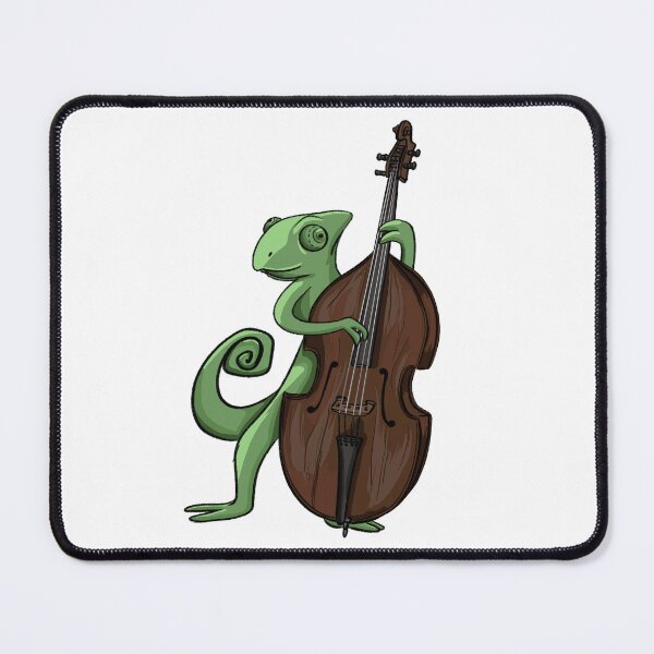 Item preview, Chameleon Playing the Bass designed and sold by Jrxt64.