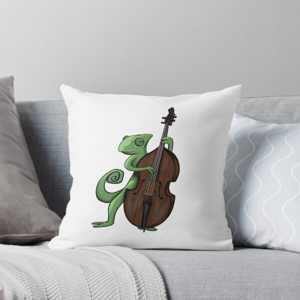 Item preview, Chameleon Playing the Bass designed and sold by Jrxt64.