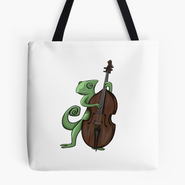 Item preview, Chameleon Playing the Bass designed and sold by Jrxt64.