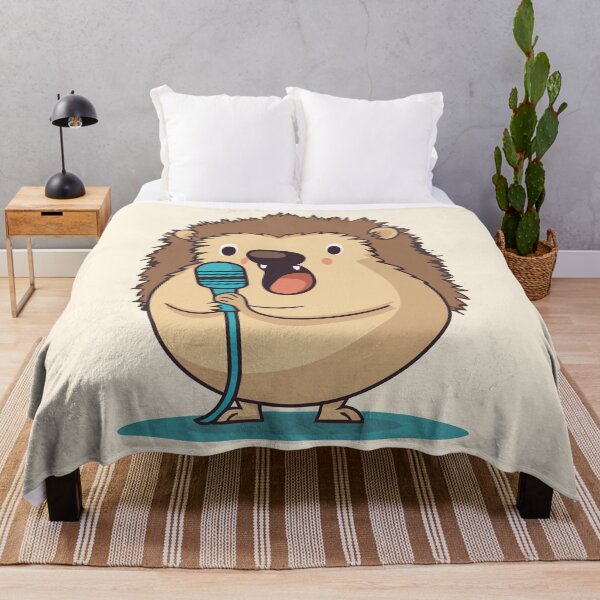 Item preview, Hedgehog singing designed and sold by Amir Faysal.