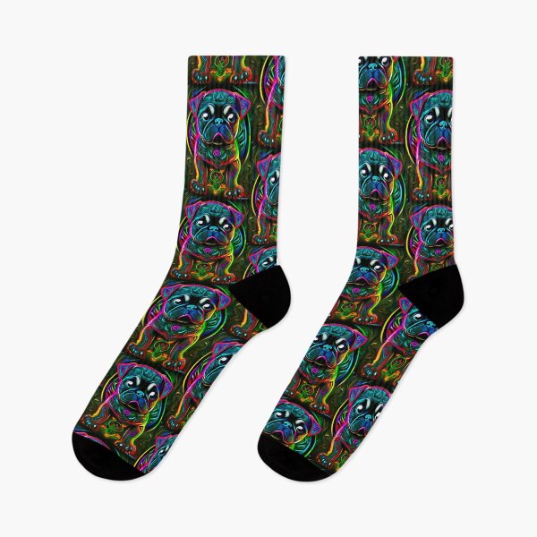 Item preview, Pug NEON CELTIC 35 designed and sold by RedBluffTraders.