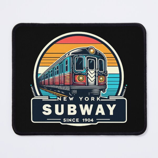 Item preview, New York Subway 1904 NYC Subway Train 1904 designed and sold by MayaDelaye.