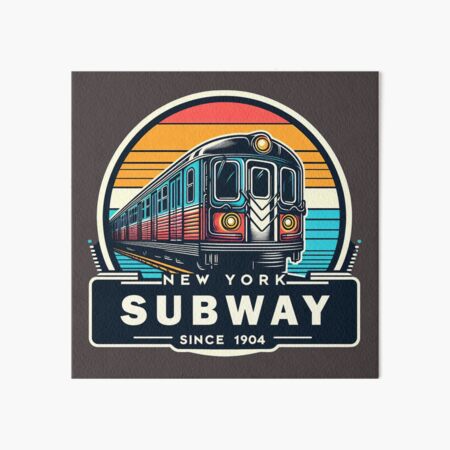 Artikel-Vorschau von New Yorker U-Bahn 1904 NYC U-Bahn-Zug 1904, designt und verkauft von MayaDelaye.
