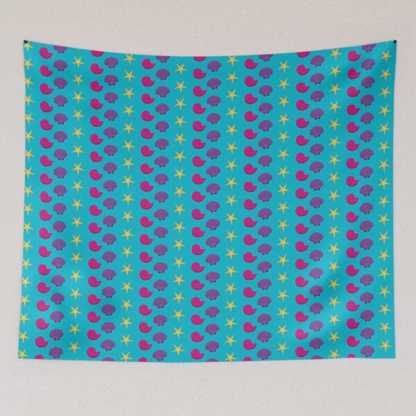 Item preview, Retro Seashells designed and sold by 19thAmendment.