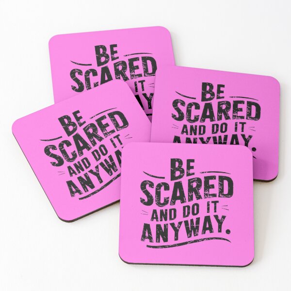 Item preview, Be scared and do it anyway designed and sold by SztuKarola.
