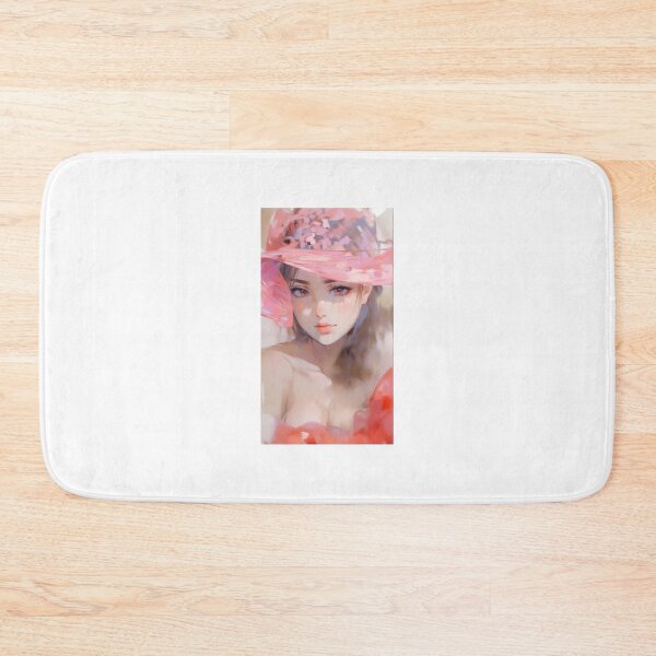 Item preview, AI lady in hat designed and sold by lusiakotowska.