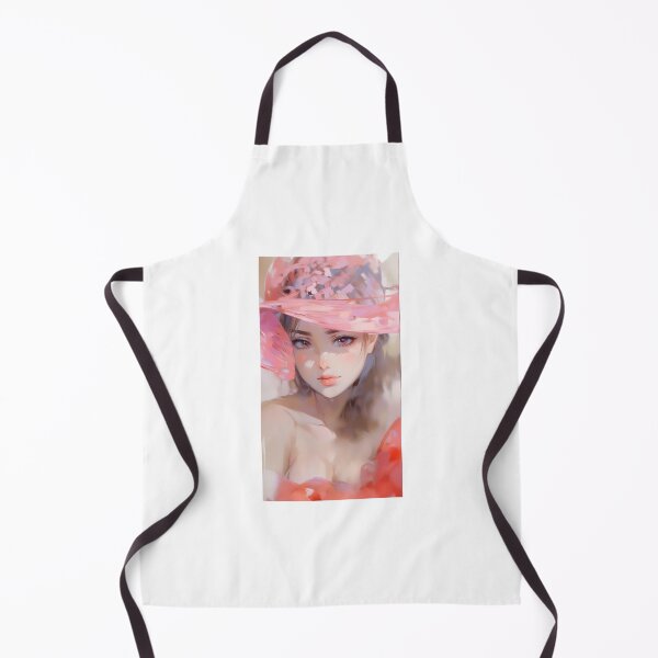 Item preview, AI lady in hat designed and sold by lusiakotowska.
