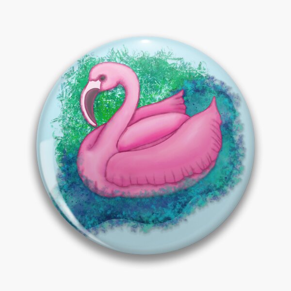 Item preview, Flamingo Floatie Splash designed and sold by AdriaCaps Art & Design.