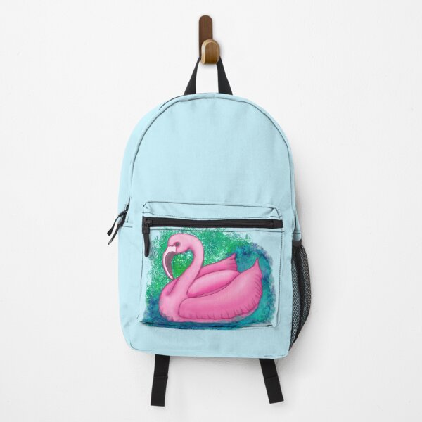 Item preview, Flamingo Floatie Splash designed and sold by AdriaCaps Art & Design.