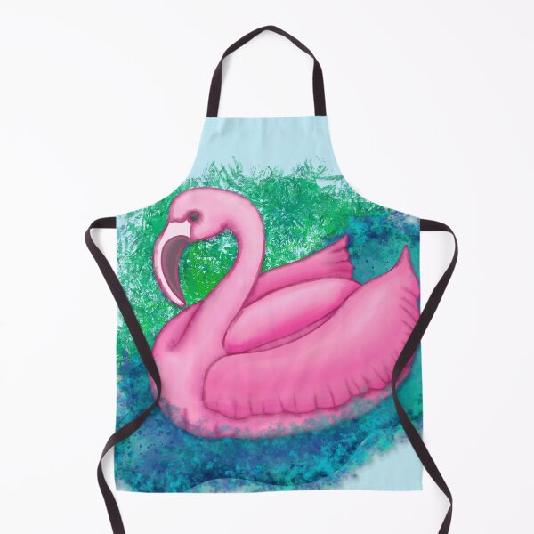 Item preview, Flamingo Floatie Splash designed and sold by AdriaCaps Art & Design.
