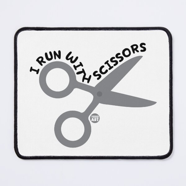 Item preview, I Run With Scissors designed and sold by TODD GOLDMAN.