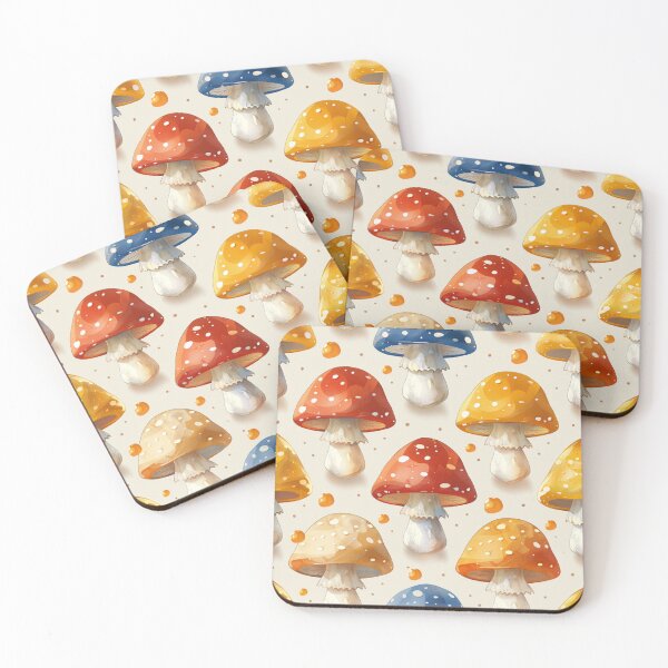 Item preview, Colorful Mushrooms designed and sold by slambert1972.