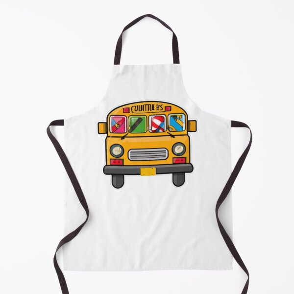 Item preview, Yellow Bus cartoon designed and sold by VibeStyleShop.